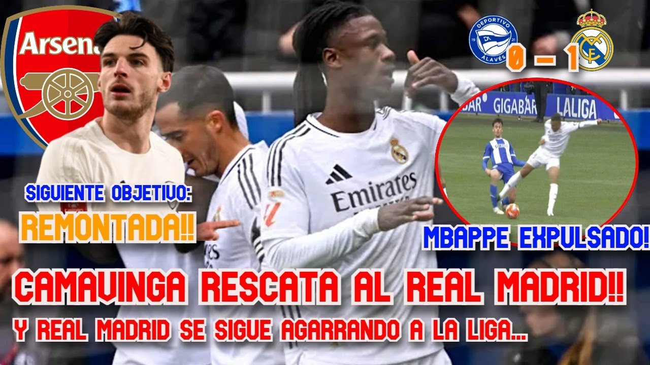 🔥⚽¡INCREÍBLE GOL DE CAMAVINGA! REAL MADRID GANA CON LO JUSTO Y SIGUE EN ...