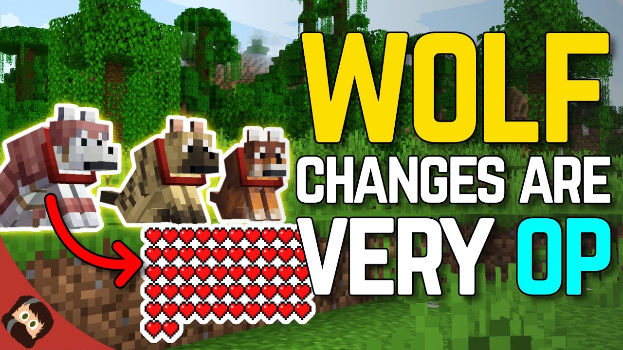 Minecraft Makes HUGE Changes To Wolves! 