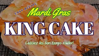 Traditional King Cake Gets a Sourdough Makeover