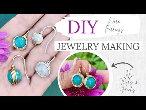 DIY JEWELRY: HOW TO USE WIRE GUARD & CRIMP COVERS ON JEWELRY MAKING by  asawacreations