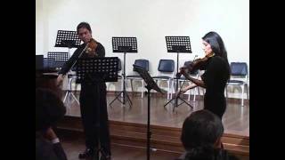 Shostakovich five pieces for two violins and piano