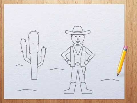 Cowboy sketch Vectors & Illustrations for Free Download | Freepik