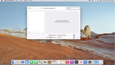 How To Change Default Printer on MacBook (macOS) Laptop [Tutorial]