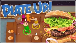 PlateUp! - THE BURGER UPDATE! (4-Player Gameplay)