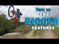 MTB Jump Progression! Tips To Sending Bigger Features (Bull Track 2020)