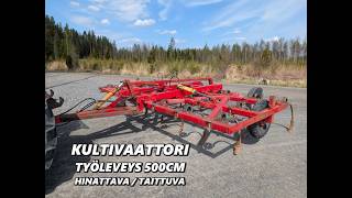 Kultivaattori 500cm - hinattava ja taittuva