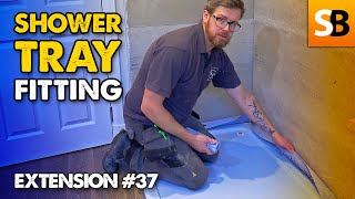How To Fit A Shower Tray So It's Watertight  Extension #37
