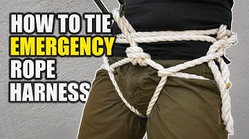 ADVANCED ROPE HARNESS That YOU Can LEARN in Under 3 Minutes!
