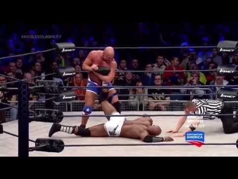 TNA Impact Wrestling 20 03 2015 Bobby Lashley vs Kurt Angle