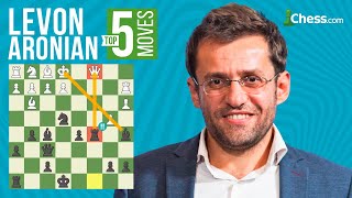 Levon Aronians 5 Most Brilliant Chess Moves