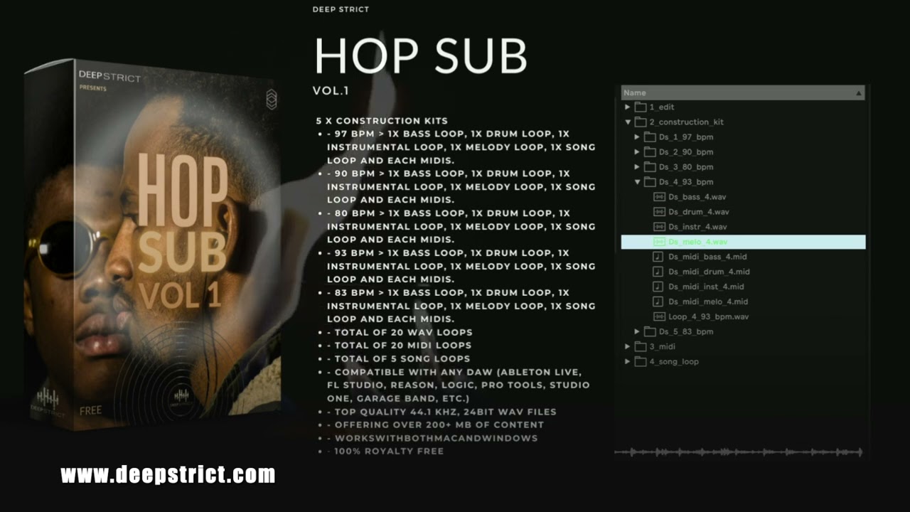 FREE Chill Trap Drill Construction Kit 2022 midi and sample pack for Producer