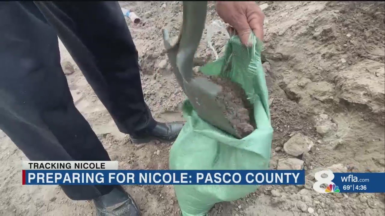 Pasco County offers sandbags, opens shelter ahead of Nicole YouTube