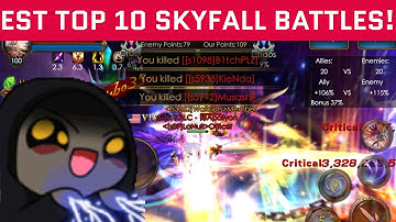EST TOP 10 SKYFALL BATTLES - Legacy of Discord - Apollyon