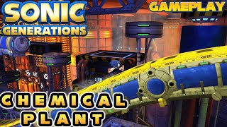 Sonic Generations: Chemical Plant (Химический Завод) (Модерн Соник) [1080p 60 FPS]