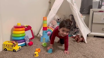 Learn Colors | Stacking Cups | Baby skills development | Part-2