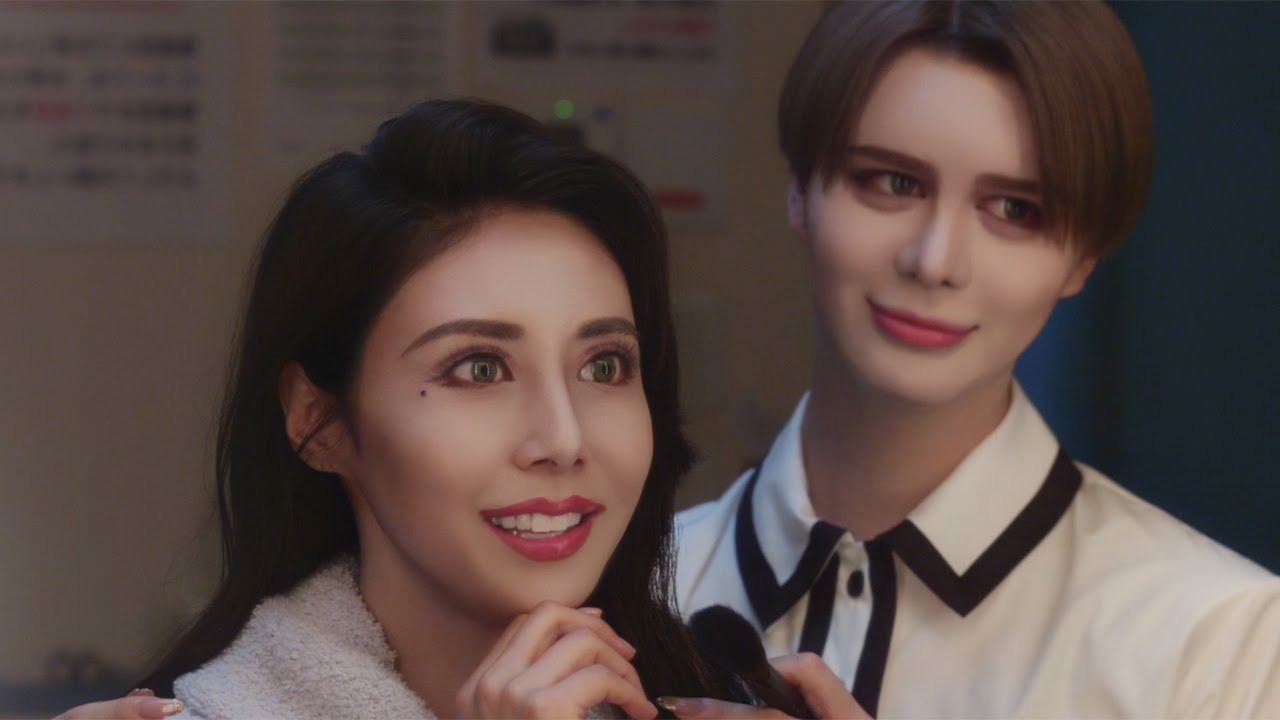 松嶋菜々子 まさかの Matt化 貴重なメーキングも公開 Uber Eats新cm Youtube