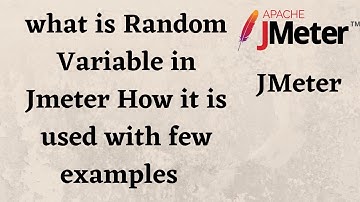 How to generate a random Number  / How to do performance testing in Jmeter with random Variable