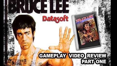 A Datasoft Games Gameplay review Bruce Lee (Pt.1)