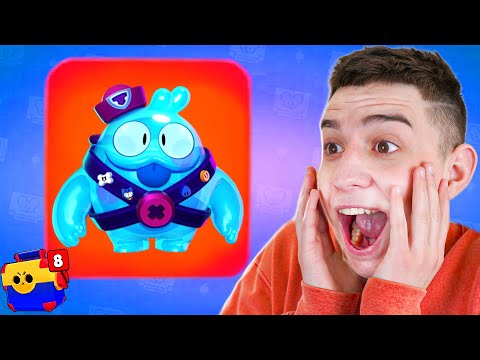 Видео: Открытие кейсов в Brawl Stars ! *ВЫПАЛ НОВЫЙ БРАВЛЕР* СКУИК