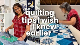 Things I DIDN'T Know As A BEGINNER QUILTER (That I Wish I Did)