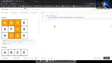 Amazon Interview Question | Leetcode October Challenge | Word Search (Medium) | Java Solution
