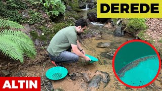 Derede Altın Arama Püf Noktaları (Gold Panning Finding)