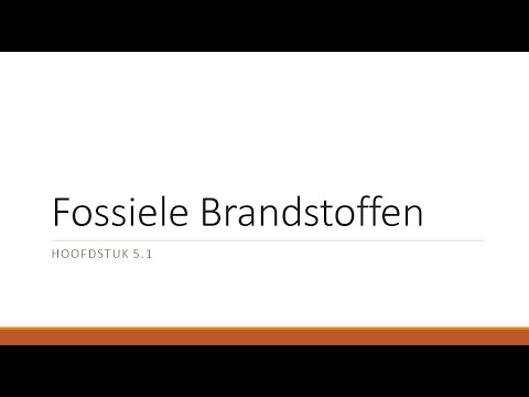 Fossiele Brandstoffen