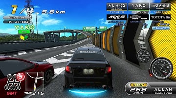 [WMMT6] Online Ghost Battle (#026) | 4-Way Stamp Return [#020] | WRX STi [GVB] ~Unedited