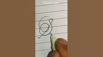 How to write cursive beautiful handwriting || English Handwriting || "Son" Writing #shorts #youtube