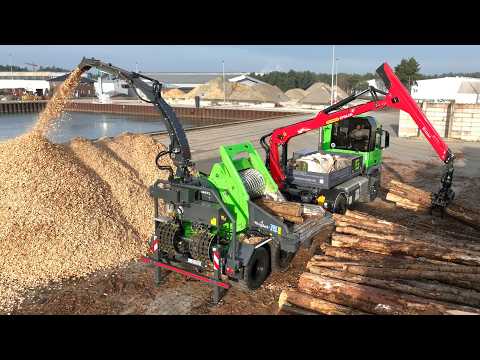 Neue Holz-Hacktechnik für