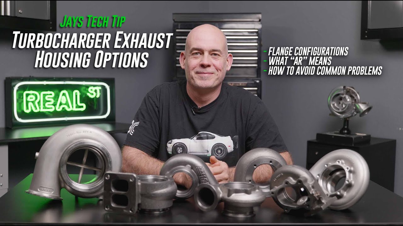 Turbocharger Exhaust Housing Options Jays Tech Tip YouTube