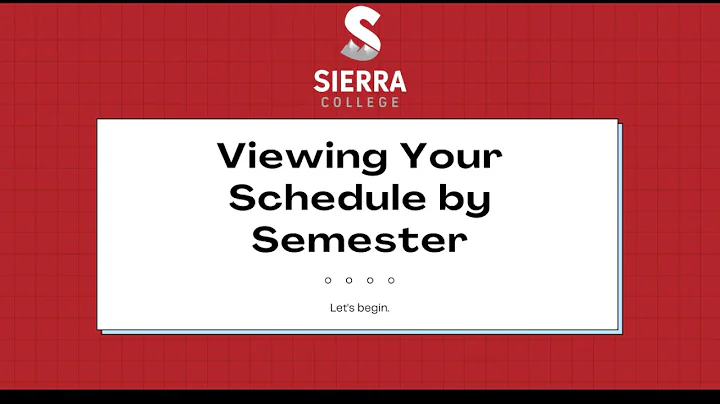 How to View Your Class Schedule by Semester - DayDayNews