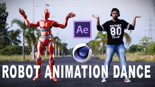 Robot Animation Dance Adobe After Effects And Cinema 4D