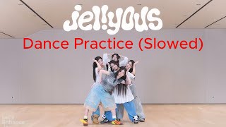 ILLIT – Jellyous | Dance Practice (Slowed) 0.5x 0.75x 1x | MirrorMotion2003 #illit #kpop