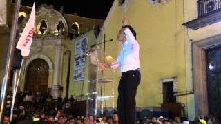 Discurso del Ing. Cuitláhuac Garcia, dirigente de Morena en Xlalapa