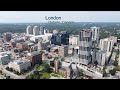 London (Ontario, Canada), Central, North, Highland, Argyle, Westmount Drone Aerial View Summer 2021