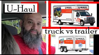 Cheap (Cheap) Moving Boxes PLUS: UHAUL 20 ft Truck vs 6 ft x 12 ft Cargo Trailer Review!!