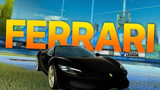 FERRARI Freestyling In Rocket League...