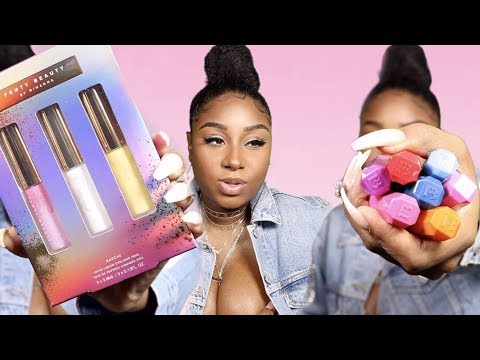 trying-all-the-new-fenty-beauty-vivid-liners,-poutsicle-lipsticks-&-more!