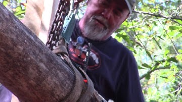 Ridge Pole and Rafters Going Up