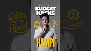 Budget Hacks for your next trip to HAMPI 💸 #budgethacks