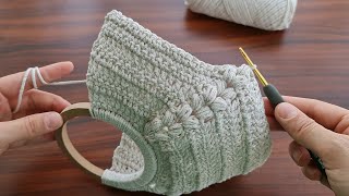 INCREDIBLE 😲 Macrame Rope DIY Crochet Bag | Crochet Handbag Tutorial | Wonderful Crochet Pattern