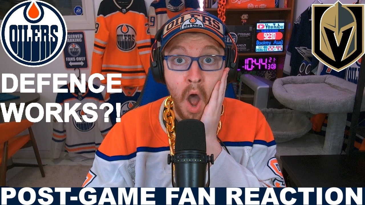 MUCH NEEDED EFFORT! Post-Game Fan Reaction: Oilers vs Golden Knights