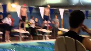 Kyle klomstad 200 free Jim Barnett pool