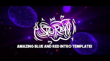[PZ] AMAZING Red and Blue Intro Template! || FT. Chill Designs! || DL UNLOCKED! || StormyFX