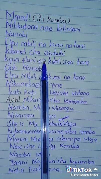 Mario ft Bien _ Nairobi lyrics video #foryou #music #meandmybrokenheartlyrics #basketball