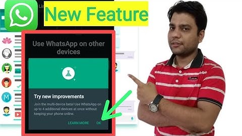Whatsapp Multi Device Support | Whatsapp New Feature 2021 | #shorts