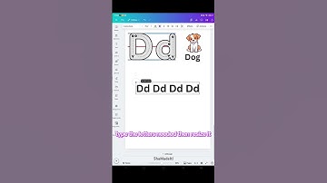 EARN THROUGH CANVA? 😱 EASY TRACING LETTERS!  #tutorial #canvatutorial #digitalproductsforbeginners