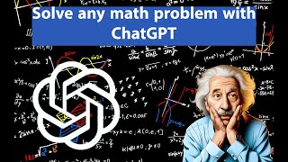 How to solve any math problem with ChatGPT. #trending #ai #chatgpt #latest #new  #maths #chatgpthack screenshot 4