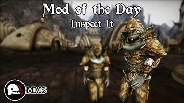 Morrowind Mod of the Day - Inspect It Showcase